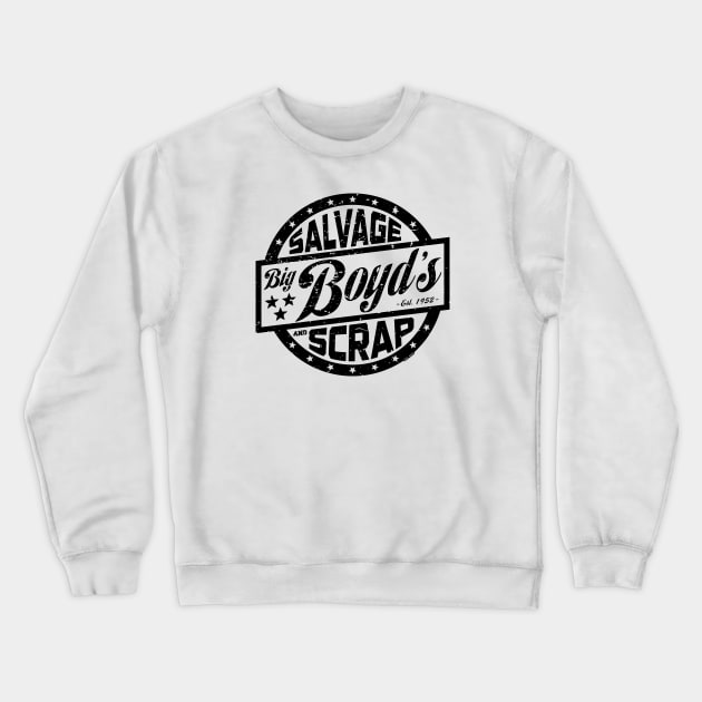 Boyd's Salvage and Scrap (Worn) [Rx-Tp] Crewneck Sweatshirt by Roufxis